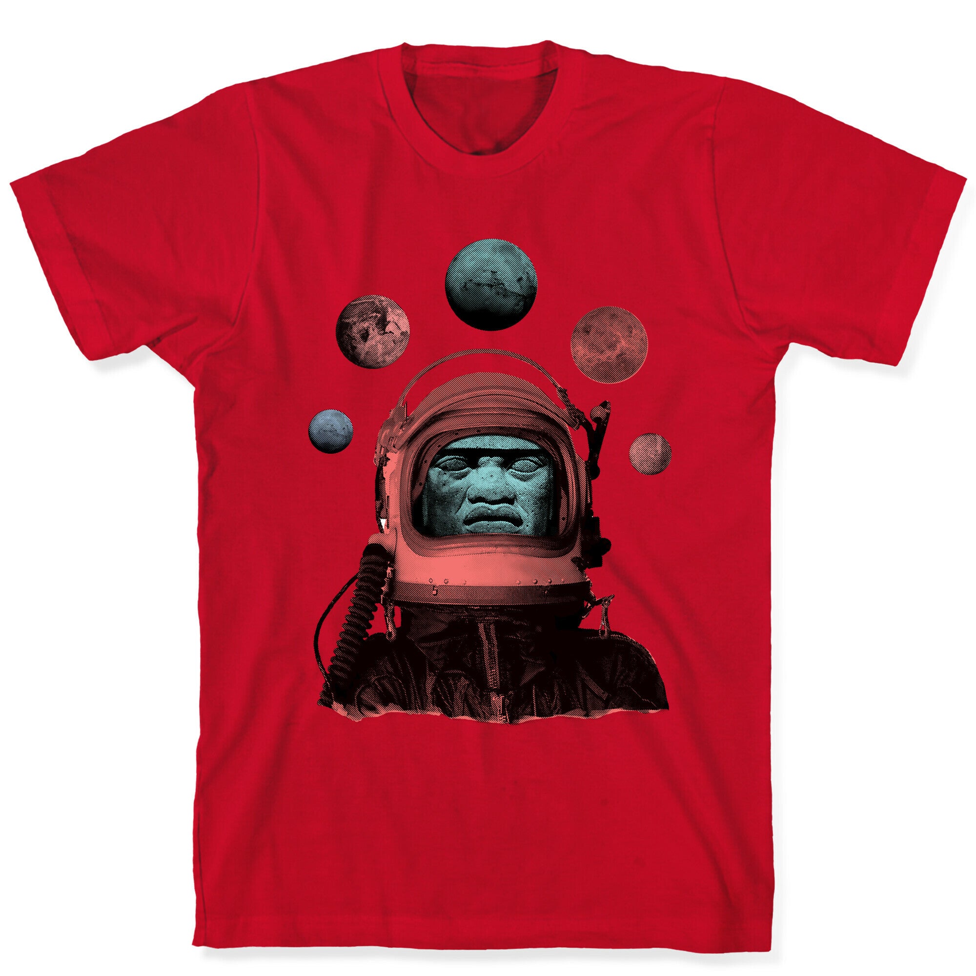 Space Olmec T-Shirt